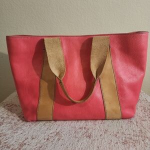 Consuela Maren Large Leather Tote Bag